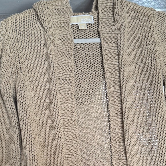 Michael Kors Beige Women's Knitted Cardigan - Picture 2 of 13